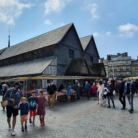 De Charme Centre De 2 A 8p, Jardin, Parking, Durable * Honfleur